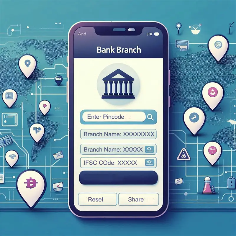 Bank Branch Search Tool by Pincode